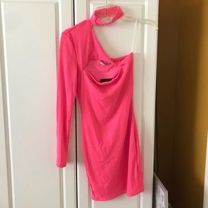 Fashion Nova one shoulder dress